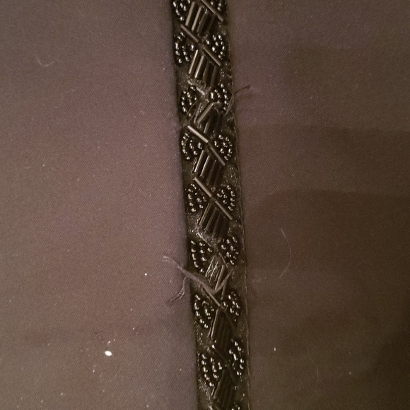 Black Trousers with Beading Detail - Picture 11 of 11